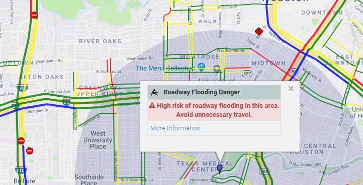 Roadway Flood Warning System Example