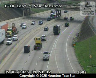 10 EAST @ SAN JACINTO, FACING South