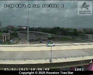 10 EAST @ SAN JACINTO (E), FACING South