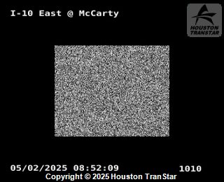10 East @ McCarty, FACING North