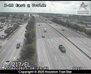 10 East @ Uvalde, FACING North