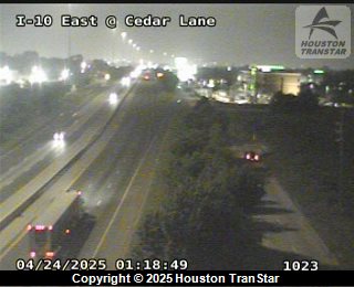 I10 East at Magnolia, Houston Traffic Cam