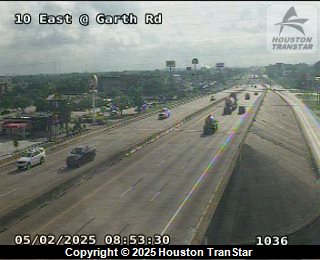 IH-10 East @ Garth Rd., FACING North