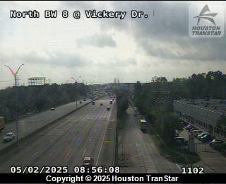 North BW-8 @ Vickery Drive, FACING South