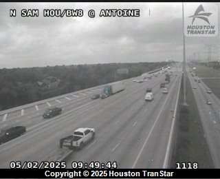 N Sam Hou/BW8 @ Antoine, FACING North