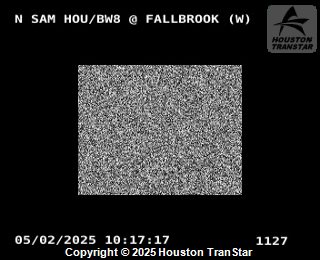 N Sam Hou/BW8 @ Fallbrook (W), FACING North