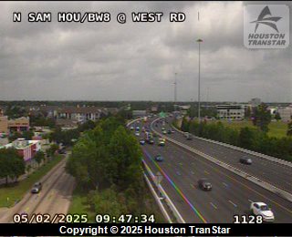 W Sam Hou/BW8 @ West Rd, FACING West