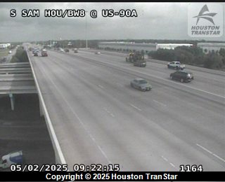 S Sam Hou/BW8 @ US 90 A, FACING South