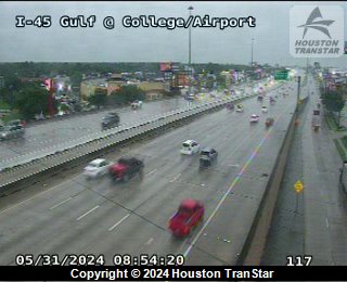 45 GULF @ COLLEGE/AIRPORT, FACING West