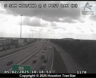 S Sam Hou/BW8 @ S Post Oak (E), FACING South