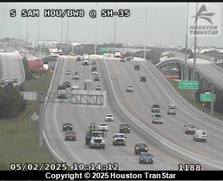 S Sam Hou/BW8 @ SH 35, FACING South