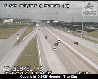 S Sam Hou/BW8 @ Monroe (E), FACING South