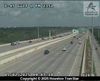 45 Gulf @ FM 2351, FACING East