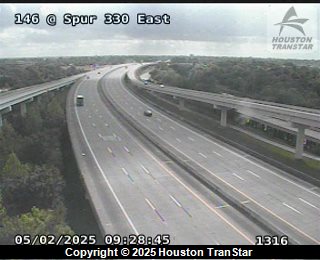 SH 146 @ SPUR 330 E, FACING West