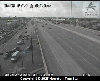 45 GULF @ CALDER, FACING East