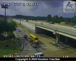 45 GULF @ FM 517, FACING East