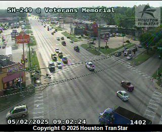 SH-249 @ Veterans Memorial, FACING Unknown