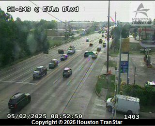 SH-249 @ Ella Blvd, FACING Unknown