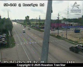 SH-249 @ Rosslyn Rd, FACING Unknown