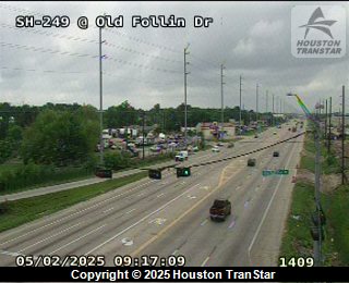 SH-249 @ Old Foltin Dr, FACING Unknown