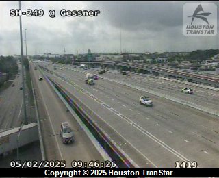 SH 249 Tomball Pkwy Northbound @ Gessner, FACING East