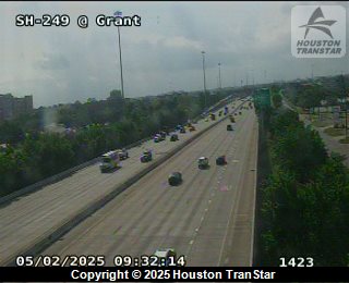 SH 249 Tomball Pkwy Southbound @ Grant, FACING West