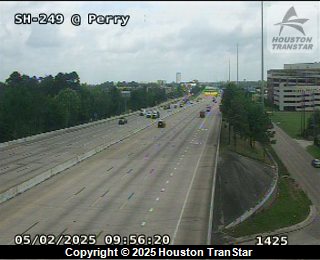 SH 249 Tomball Pkwy Northbound @ Perry, FACING East