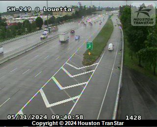 SH 249 Tomball Pkwy Southbound @ Louetta, FACING West