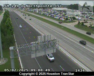 SH 249 Tomball Pkwy @ Northpointe (S), FACING East