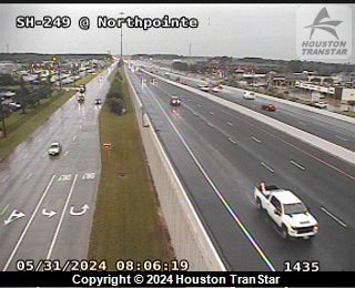 SH 249 Tomball Pkwy @ Northpointe, FACING East