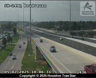 SH 249 Tomball Pkwy @ Boudreaux, FACING East