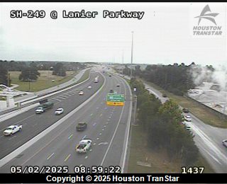 SH 249 Tomball Pkwy @ Grand Pkwy (N), FACING East