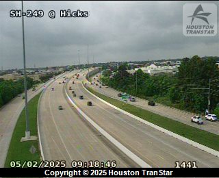 SH 249 Tomball Pkwy @ Hicks, FACING East