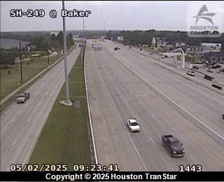 SH 249 Tomball Pkwy @ Baker, FACING East