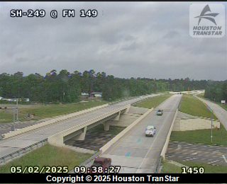 SH 249 @ FM-149, FACING East