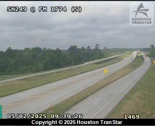 SH-249 @ FM 1774 (S), FACING Unknown
