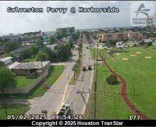 Galveston Ferry @ HarborSide (N), FACING Unknown