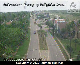 Galveston Ferry @ Dolphin Ave., FACING Unknown