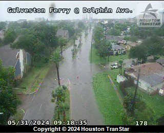 Galveston Ferry @ Dolphin Ave., FACING Unknown