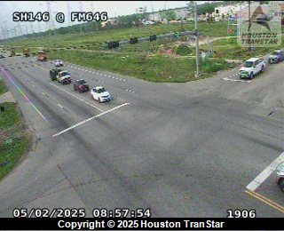 SH146 @ FM646, FACING East