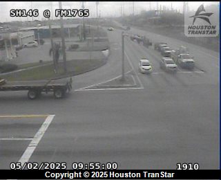 SH146 @ FM1765, FACING West