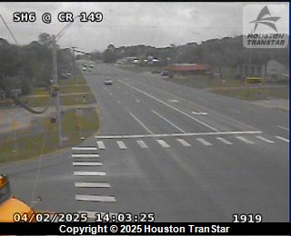 SH6 @ CR149, FACING North