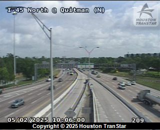 45 North @ Quitman (N), FACING Unknown