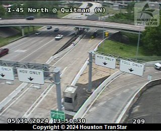 45 North @ Quitman (N), FACING Unknown