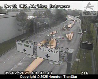 North HOV Airline Entrance, FACING Unknown