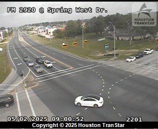 FM 2920 @ Spring West Dr., FACING South