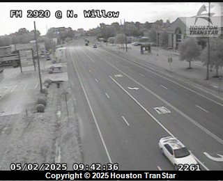FM 2920 @ N. Willow, FACING North