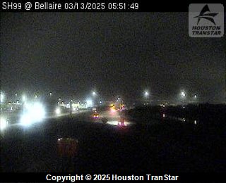 SH 99 @ Bellaire, FACING East