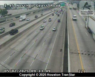 45 North @ Gears Road, FACING West