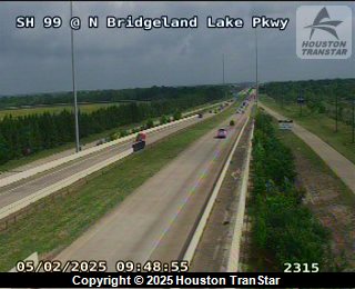 SH 99 @ N Bridgeland Lake Pkwy, FACING East